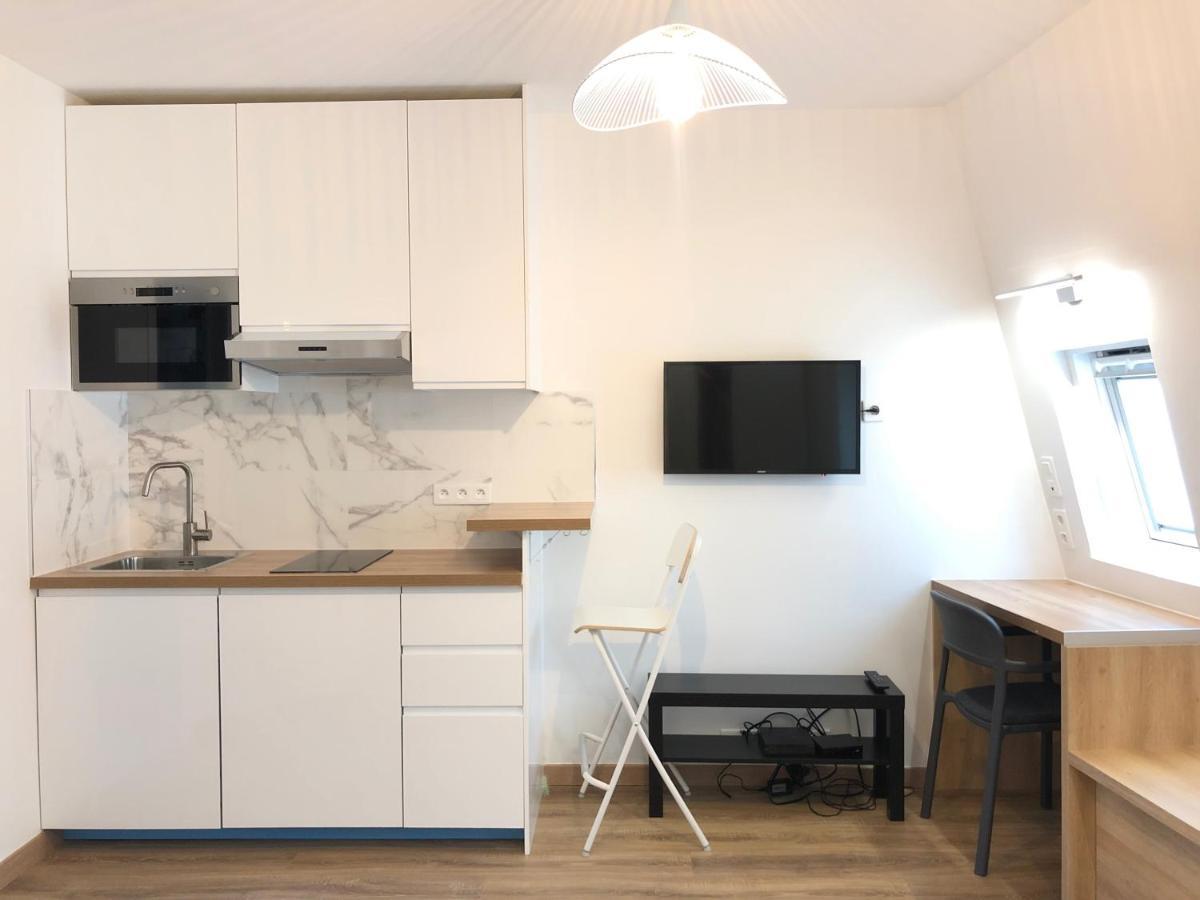 Elegance Haussmanienne, Studio Moderne Et Cosy Paříž Exteriér fotografie